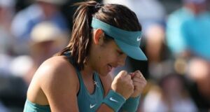 Impressive Raducanu reaches Indian Wells last 16