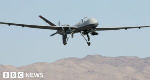 US drone crashes after encounter with Russian jet