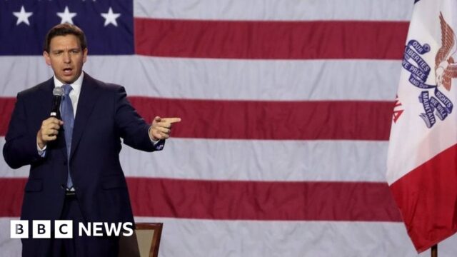 Ukraine war: Florida’s Ron DeSantis invited to visit after ‘territorial dispute’ remarks