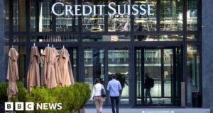 Credit Suisse shares plunge as bank fear widens