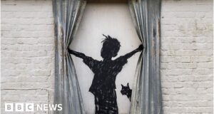 Banksy mural appears on derelict Herne Bay farmhouse
