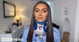 Miss Wales says she is grateful after life-changing M4 crash