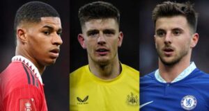Rashford, Mount and Pope out of England squad