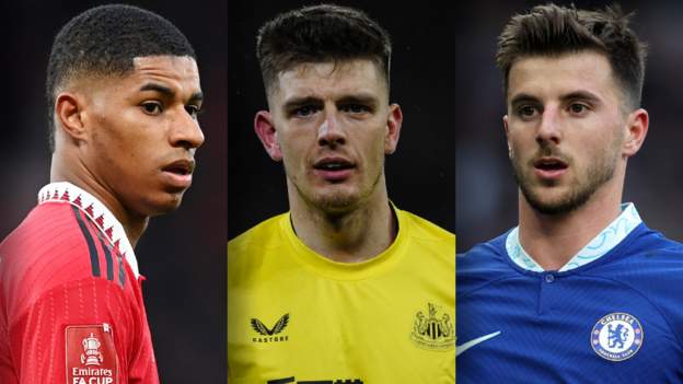 Rashford, Mount and Pope out of England squad