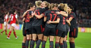 Arsenal trail in Champions League tie with Bayern