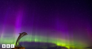 Northern lights dazzle in parts of UK overnight