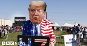 ‘God, guns and Trump’: Thousands turn out for Texas rally