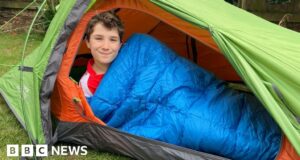 ‘Boy in the Tent’ Max Woosey sets Guinness World Record for charity camp-out