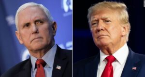 Video: Mike Pence reacts to Trump’s post that he expects to be arrested