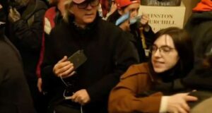 US Capitol rioter who barged into Pelosi’s offices sentenced to three years in prison