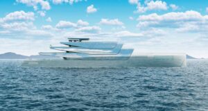 The 3D printed superyacht concept designed to be ‘virtually invisible’