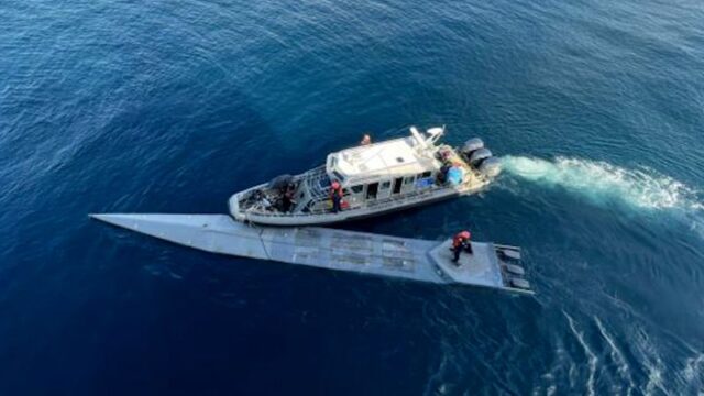 Vessel with 2 bodies, 3 tons of cocaine intercepted in Pacific Ocean