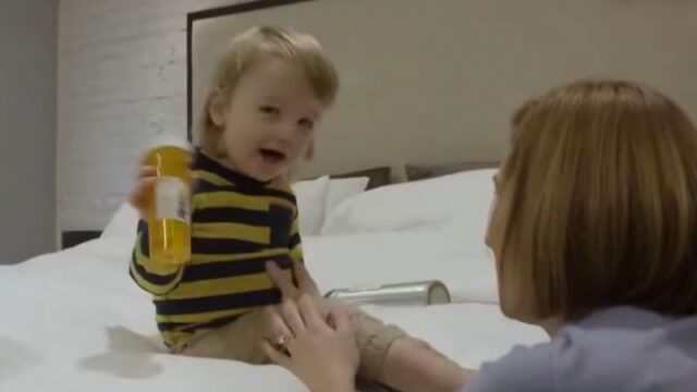 Video: Toddler suffers from disease that makes him ‘human time bomb’