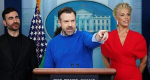 Video: Watch ‘Ted Lasso’ star take question at White House press briefing