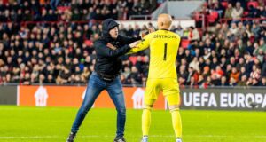 PSV Eindhoven imposes 40-year stadium ban on fan who attacked goalkeeper