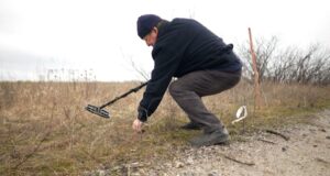 Video shows farmer badly wounded in blast while trying to plant seeds