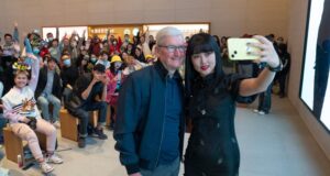 After TikTok chief’s grilling in Washington, Apple’s Tim Cook is all smiles in Beijing