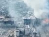 Drone footage shows fallen Russian soldiers in Bakhmut battlefield