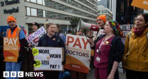 Junior doctors’ strike could hit up to 250,000 appointments, health bosses warn