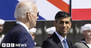 Good Friday Agreement: Sunak calls for Stormont return ahead of Biden visit
