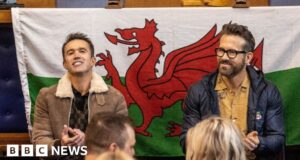 Wrexham: Ryan Reynolds and Rob McElhenney awarded freedom of city