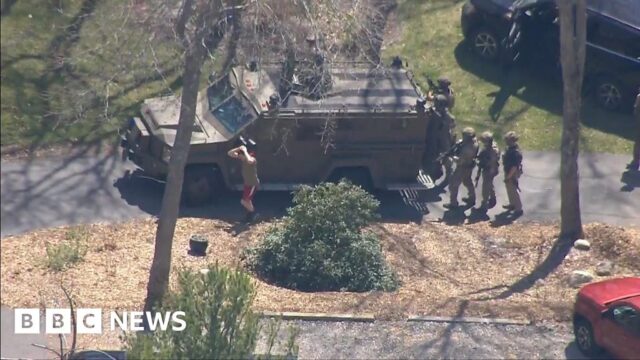 Watch the arrest of the suspected leaker