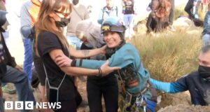 Beatriz Flamini: Athlete emerges after 500 days living in cave