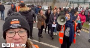 Amazon strike: Hundreds of workers in Coventry walk out in pay dispute