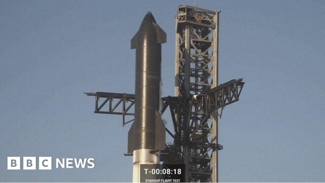 Watch: Musk’s big rocket launch stopped mid-countdown
