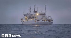Ukraine war: The Russian ships accused of North Sea sabotage