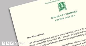 Dominic Raab: Resignation letter and Rishi Sunak’s response in full