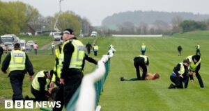Protesters charged over Scottish Grand National course invasion
