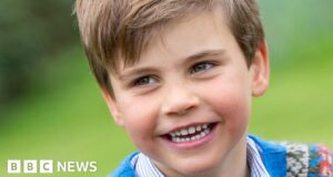 Prince Louis’ fifth birthday marked by wheelbarrow photo