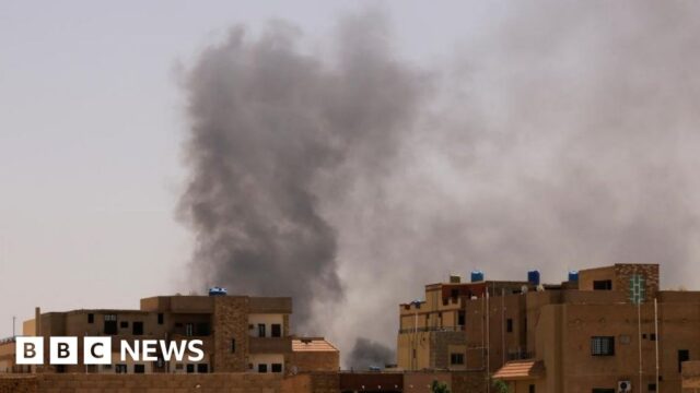 Sudan violence: UK diplomats evacuated from Khartoum