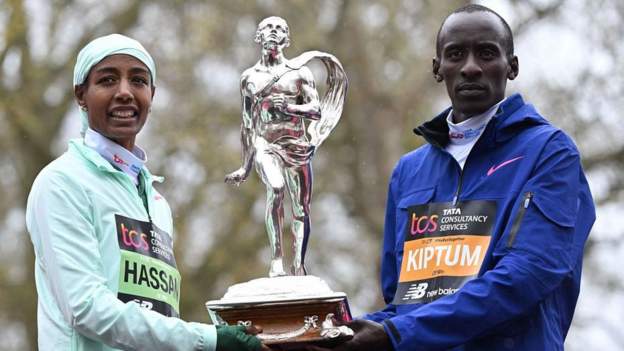 Hassan and Kiptum win London Marathon