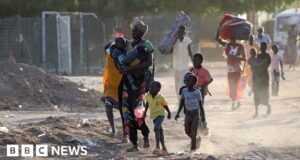 Sudan fighting: Khartoum violence mapped as civilians flee city