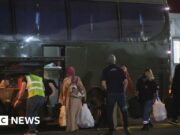 Sudan: First evacuation flight of UK nationals lands in Cyprus