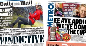 Newspaper headlines: ‘Vindictive’ rail unions and ‘talk show king’ dies