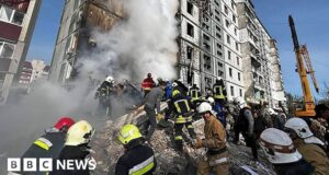 Ukraine war: 25 dead as Russian missiles hit cities