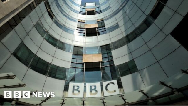 What made BBC chairman Richard Sharp change his mind and quit?