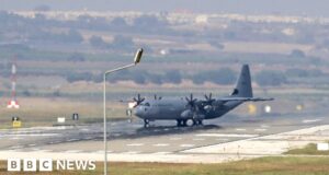 Sudan crisis: Turkish evacuation plane fired on