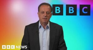 Guardian apologises over cartoon of BBC chairman Richard Sharp