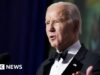 Biden jokes about his age at annual press event