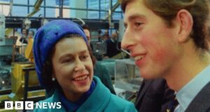 Unseen archive released of a young Prince Charles