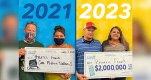 North Carolina man wins $2 million lottery after winning $1 million years before