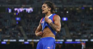 AFL star Jamarra Ugle-Hagan recreates iconic anti-racism gesture after enduring racist taunts in prior match