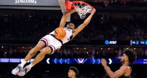 Connecticut routs San Diego State to win its fifth NCAA men’s basketball title after dominating tournament