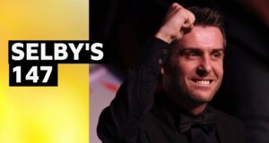 Watch Selby’s 147 final break in 147 seconds