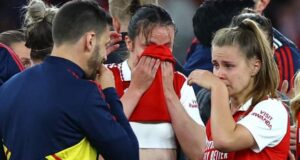 Arsenal ‘hurt and empty’ but proud of defying odds