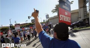Jimmy Fallon and Stephen Colbert shows off air due to TV writers’ strike